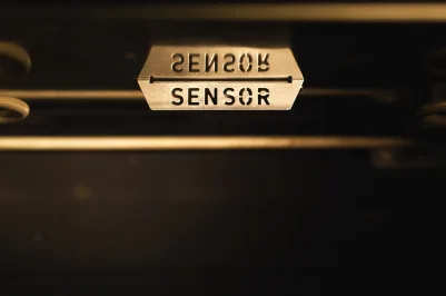 Bild des Sensors im Inneren des Ofens 